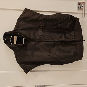 NWT Women's Essential Navy Green Vest Sz XS